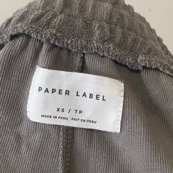 NWT Paper Label 100% Cotton Tommy Bermuda Short Charcoal Grey - Picture 3 of 13